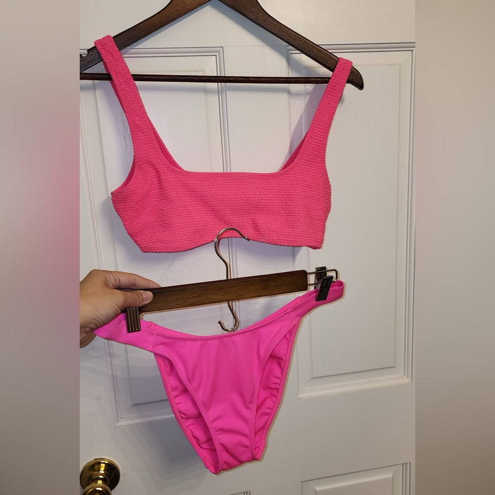 PacSun Pink Bikini Set Size M